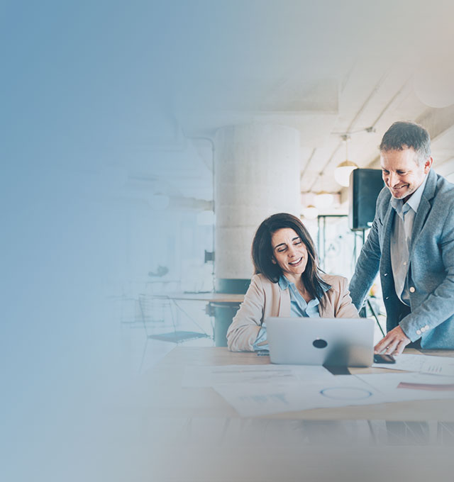 Man running the business discussing tasks with his employee 