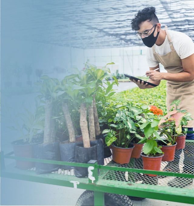 Employee during pandemy