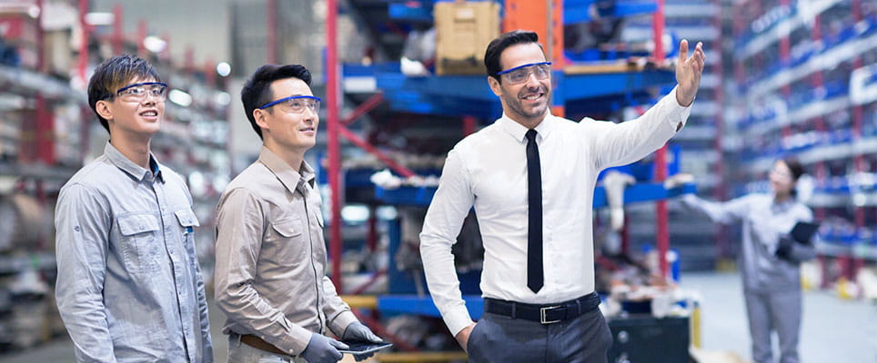 Warehouse presentation