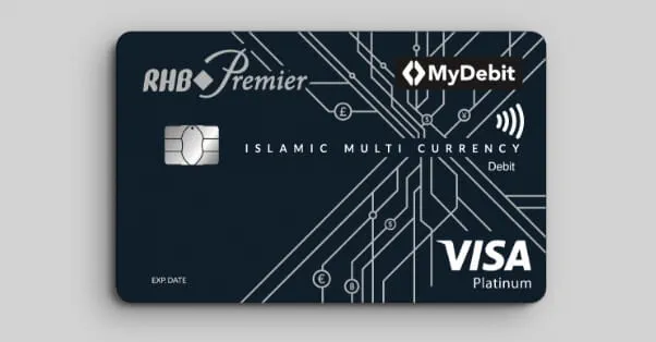 RHB Premier Visa Multi Currency Debit Card-i