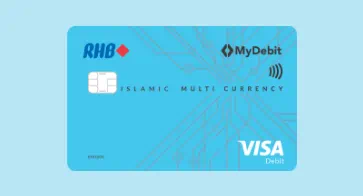 RHB Multi Currency Visa Debit Card-i