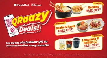 Up to RM2 OFF @ FamilyMart