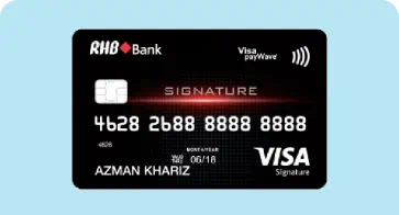RHB Visa Signature Credit Card
