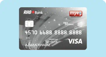 RHB Visa MyEG Credit Card