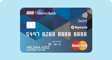 RHB Mastercard Debit Card-i (RM12 & RM8)