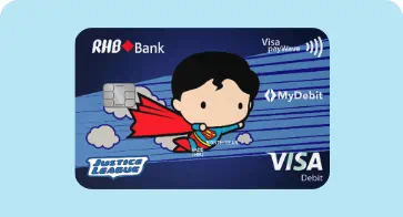 RHB Visa Debit Chibi Superman