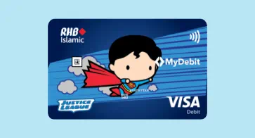 RHB Visa Debit Chibi Superman-i