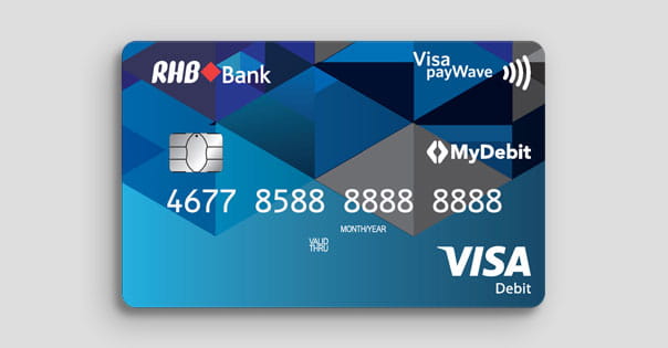 RHB Visa Debit Card