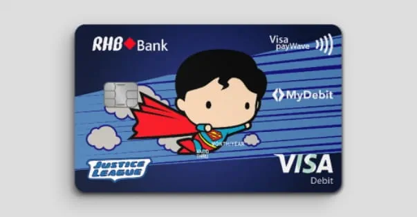 RHB Visa Debit Chibi Superman