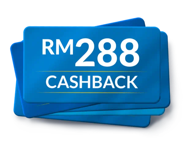 RM288 cashback