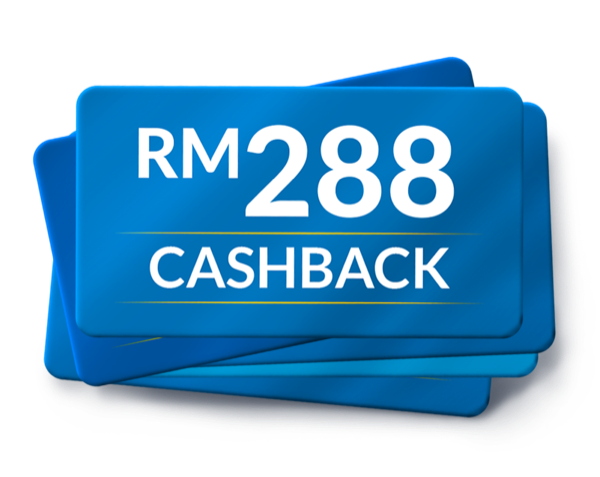 RM288 cashback