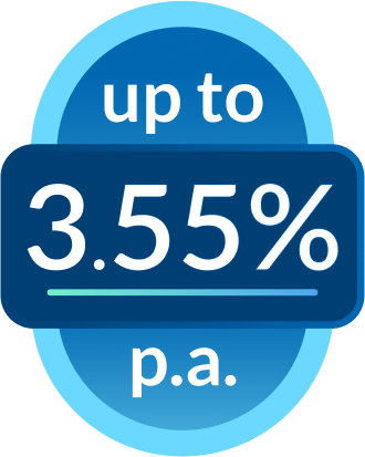 up to 3.55% p.a.